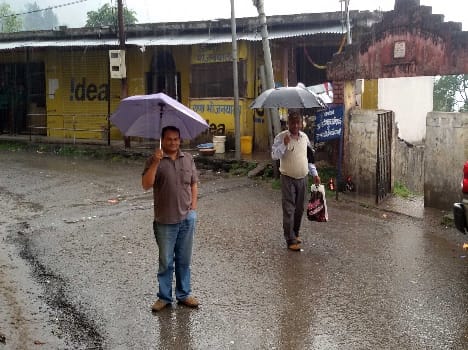 rain in Munsyari and Dharchula