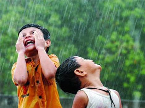 Ten days later,  the rain will be in the north india