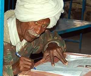 81 year old yadav failed in highschool exam on 46th time