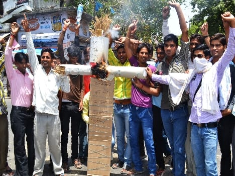 Indian Oil's regional manager blew mannequin