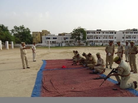 police could not fire with arms during test
