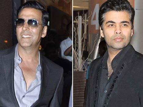 Akshay Kumar takes a dig at Karan Johar