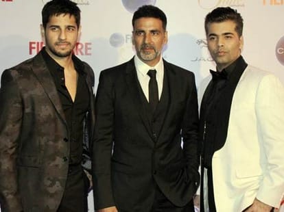 Akshay Kumar takes a dig at Karan Johar