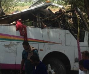 bus accident in punjab, 12 dead