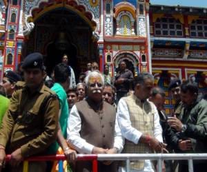 haryana cm reach badrinath and kedarnath.