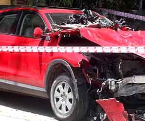 creepy road accident near nawanseher, four killed
