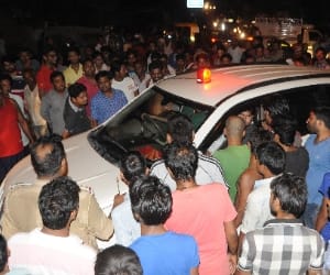 Ruckus because of power crisis in UP.