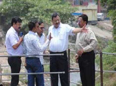 2017 will be closed for fall of drains in the Ganges
