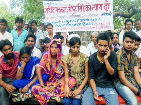 journalist's Jagendra family left food and water