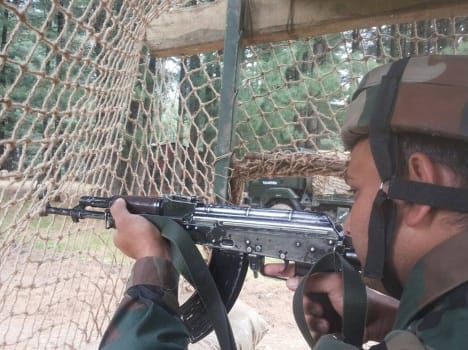 firing along LoC in poonch, one jawan dead