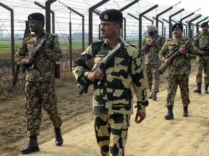 22 school children are holding along the loc