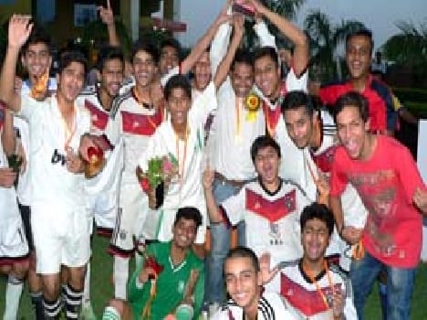 Boys high school champion from two goals