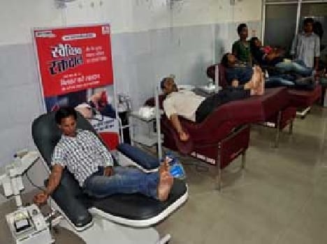  intensifies, there are 128 blood donation by