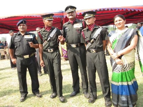 Uncle and nephew became a military officer