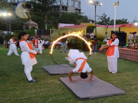 girls tranning program in vatsalya gram vrindavan