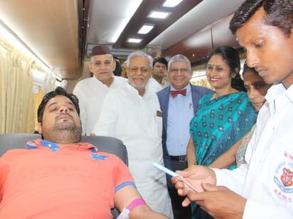 Blood is unavailable in hospital emergency service