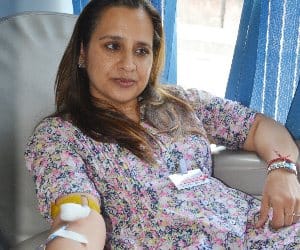 blood donation camp by amar ujala foundation