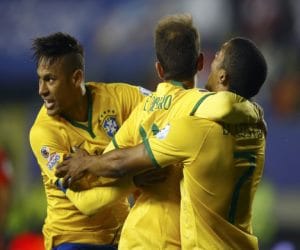 Neymar saves Brazil, Colombia upset at Copa Cup
