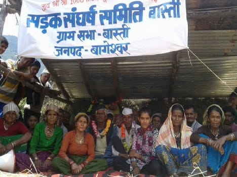 Bastie of the villagers started a relay hunger