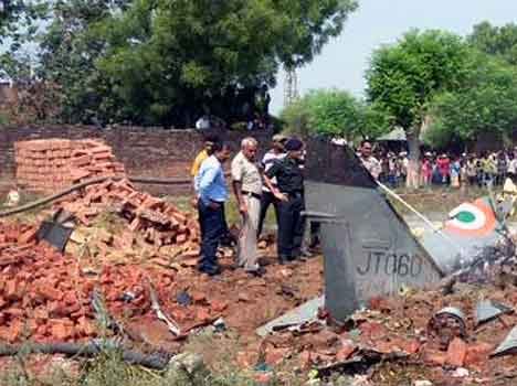 jaguar fighter crash in allahabad