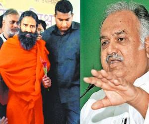 kuldeep sharma alleged baba ramdev as bjp agent