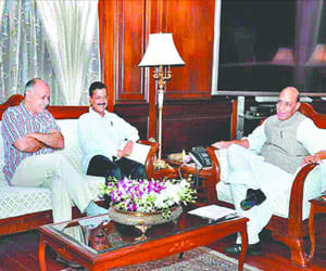 Home minister edification to CM Kejriwal for coordination 