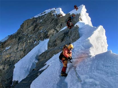 mount everest can be elevated about 200 meters.