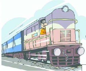 Meerut-Rewari Passenger train engine failure.