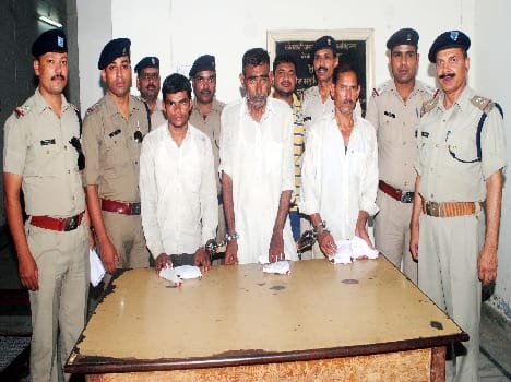 The men were arrested