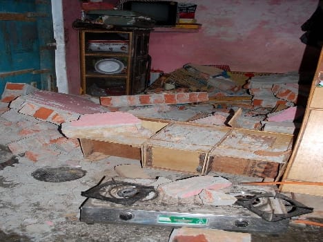 Cylinder bursts Seven injured