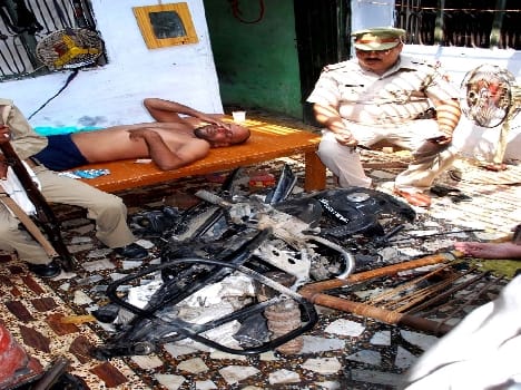 The engine , including equipment recovered stolen bike