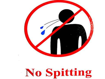 spiiting in mumbai will be fined
