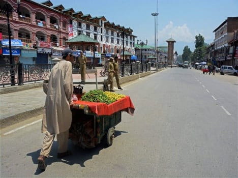 high security arrangement in srinagar