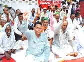 CPI activists launched The indefinite picket