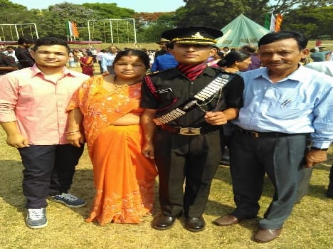 Pride became lieutenant Bsedha