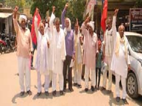 March out against land acquisition bill