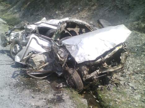 one man dead in road accident in udhampur
