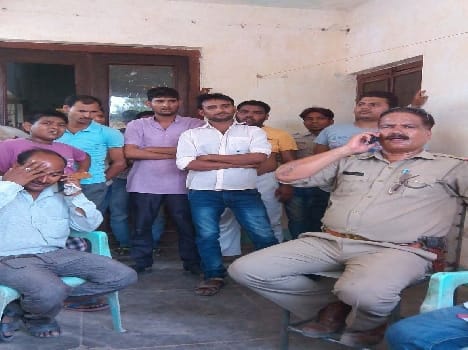 Denied power supply provided by villagers close