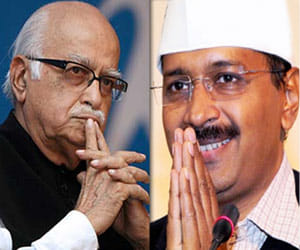 Arvind kejriwal and lalkrishna advani meeting cancelled 