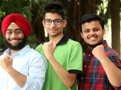 navshin from hisar became aiims entrance exam topper and got rank 1
