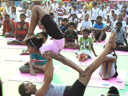 International Yoga Day: tight security as 26 janurary