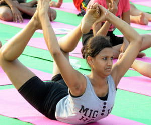 China made mats will serve on international yoga day in delhi