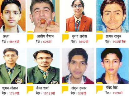 jee advance, himachal students shines.