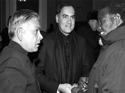 rajeev gandhi helped one of his convicted friend but when
