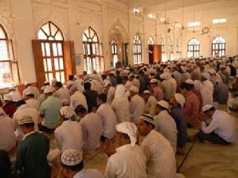 Mosques were filled with Nmajion