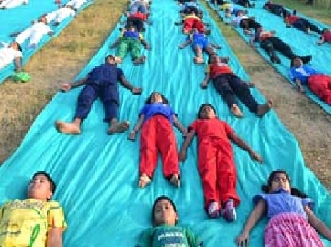 Yoga Day throughout the city will be camping, yoga