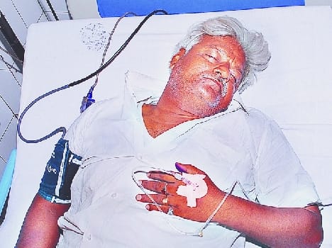 Attack on BJP leader deepak khare