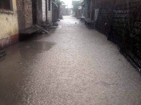 Rain in many places in the district Jmajm