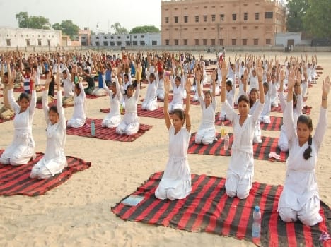 Total preparation in the participation of Yoga