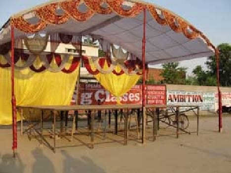 set the stage for yoga